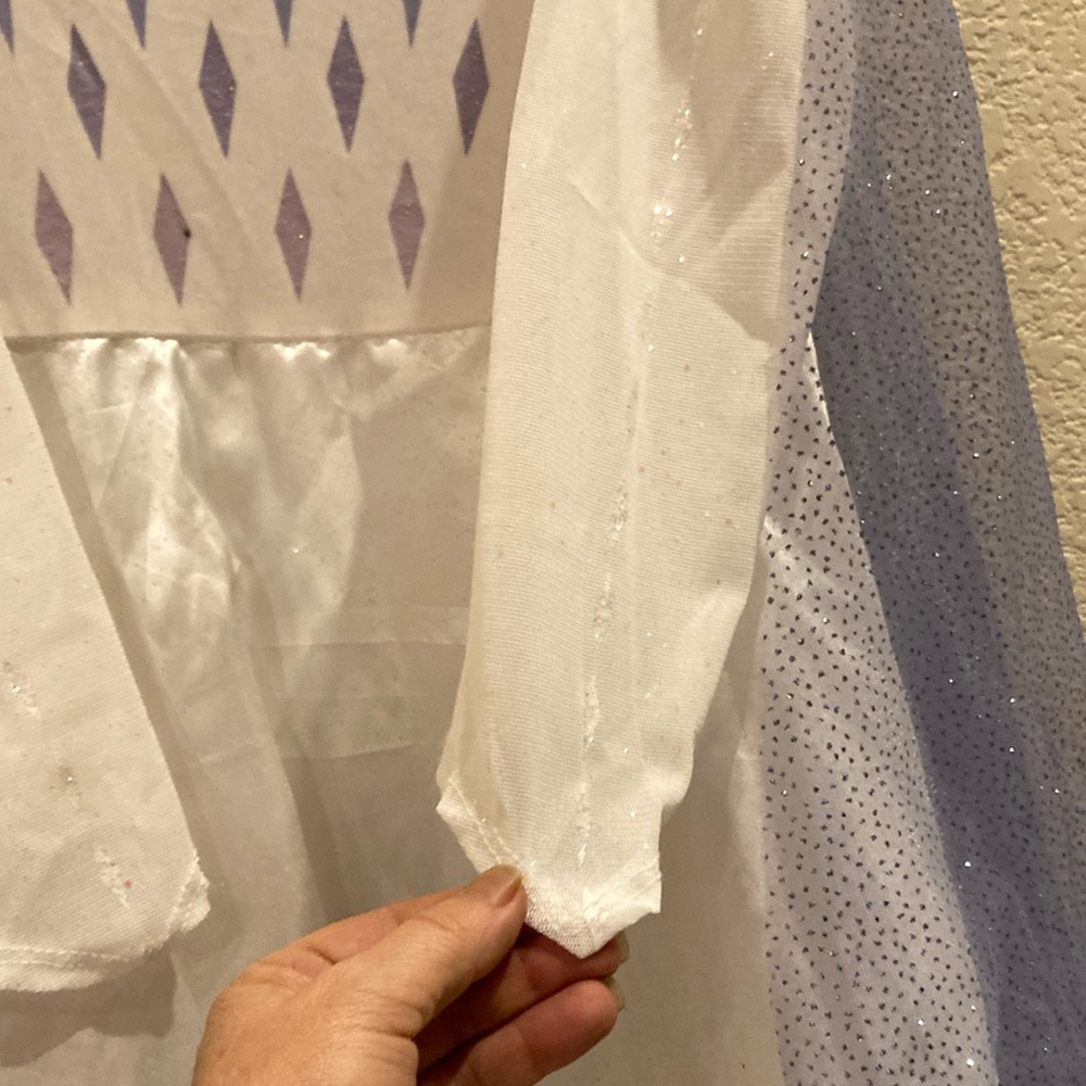 HALLOWEEN FROZEN purple and White Princess Costume🥰 - Picture 3 of 10